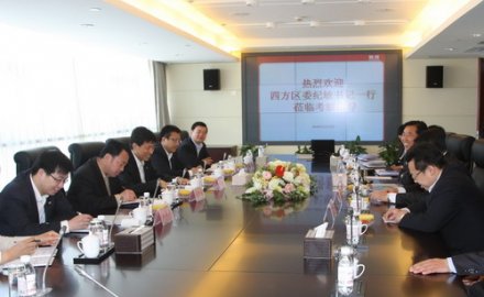 四方區(qū)委書記紀敏一行到公司視察指導工作